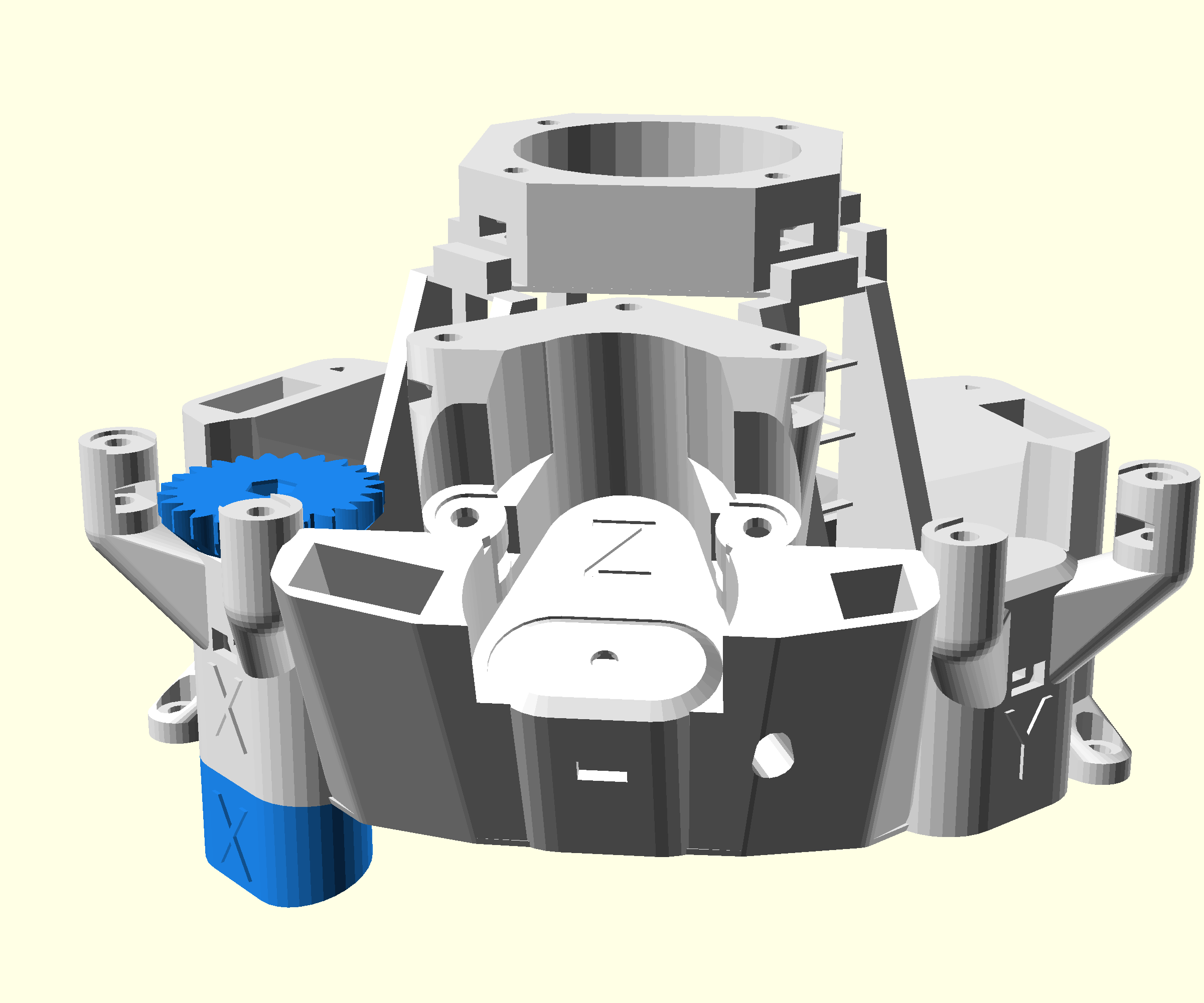 attach actuator foot
