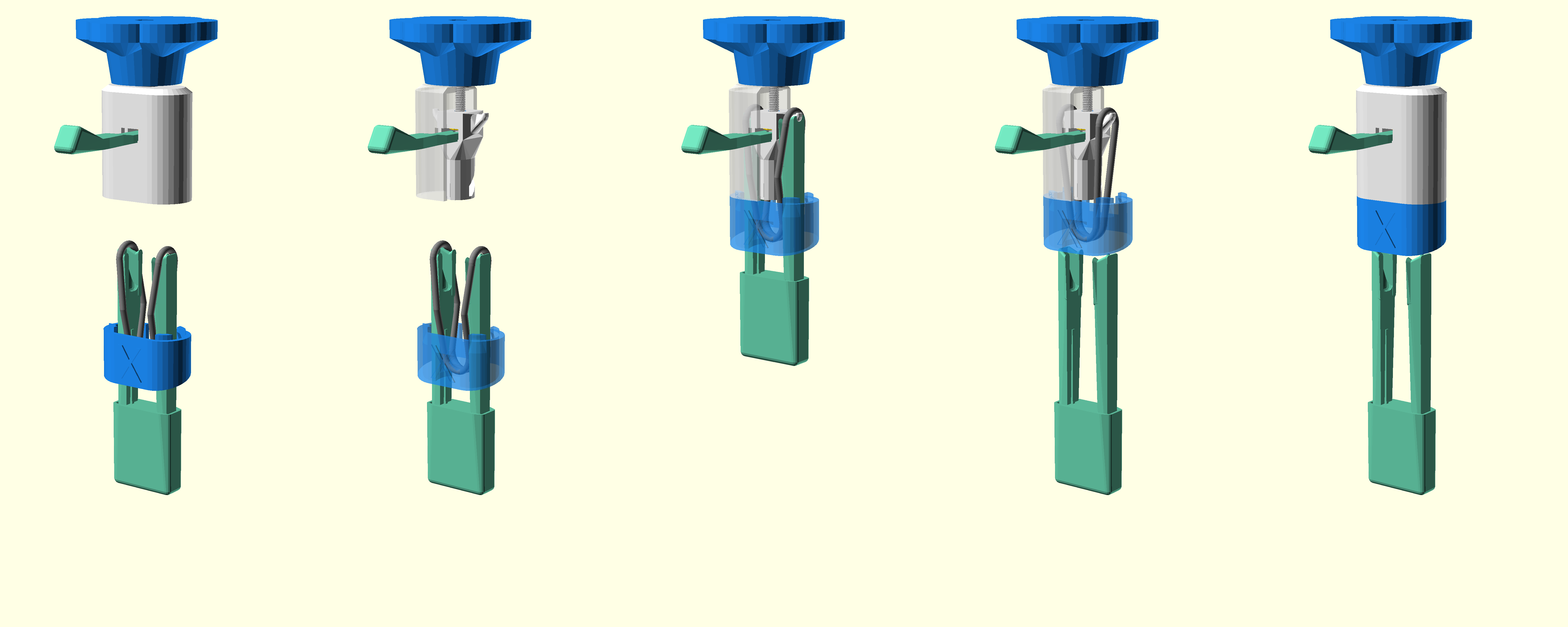 Actuator cutaway