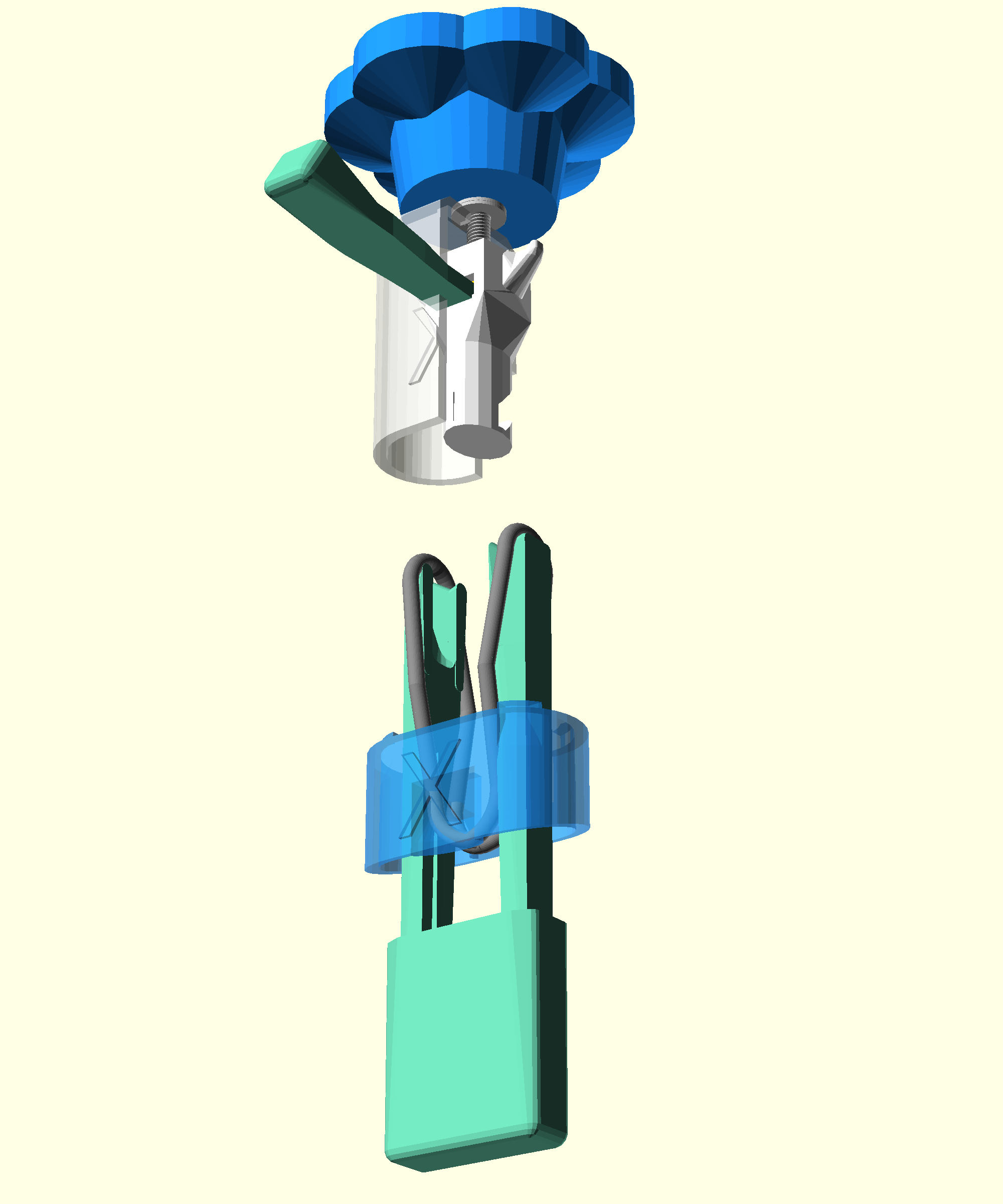 Actuator cutaway