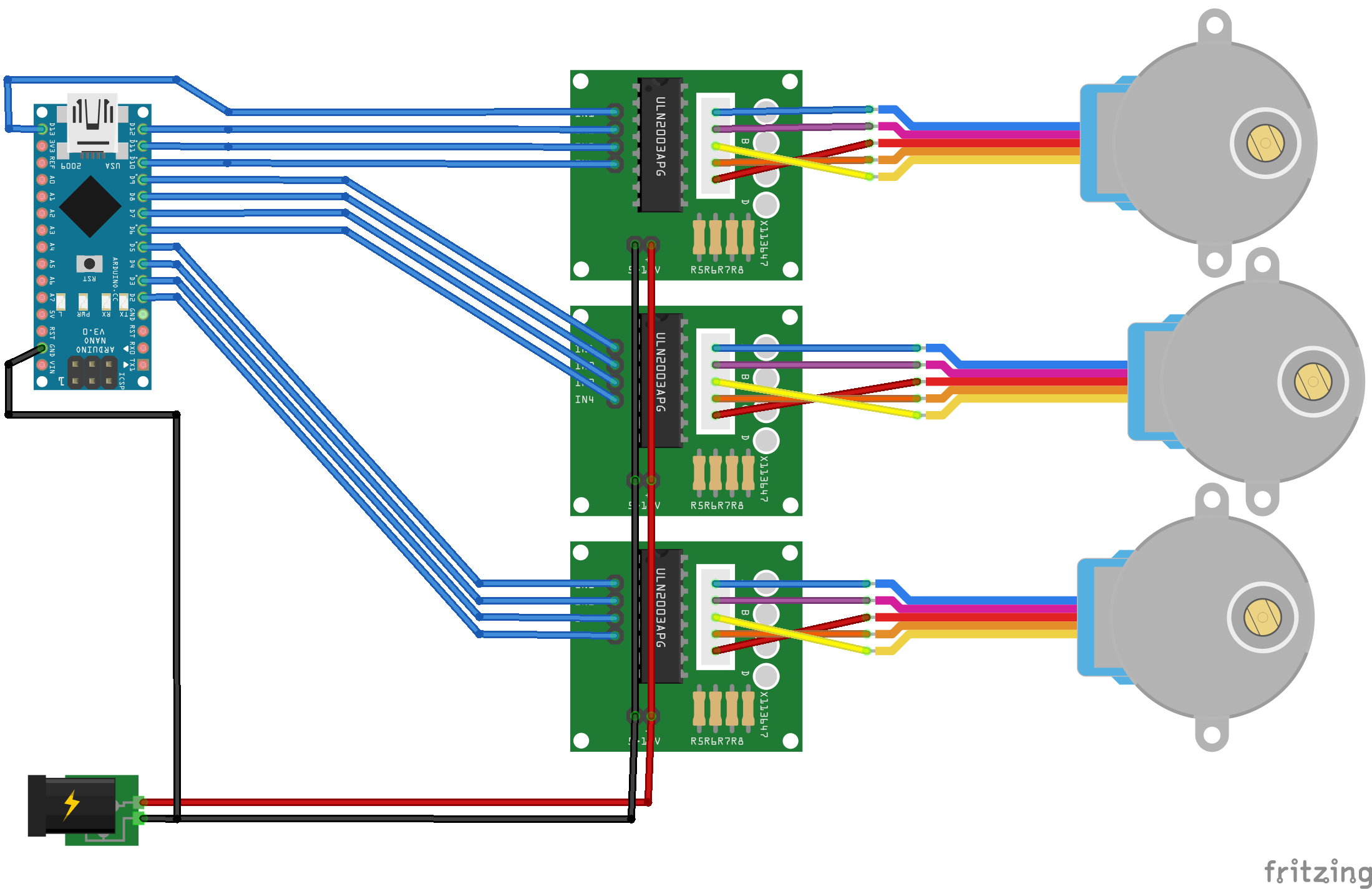 Simple motor controller with Arduino
