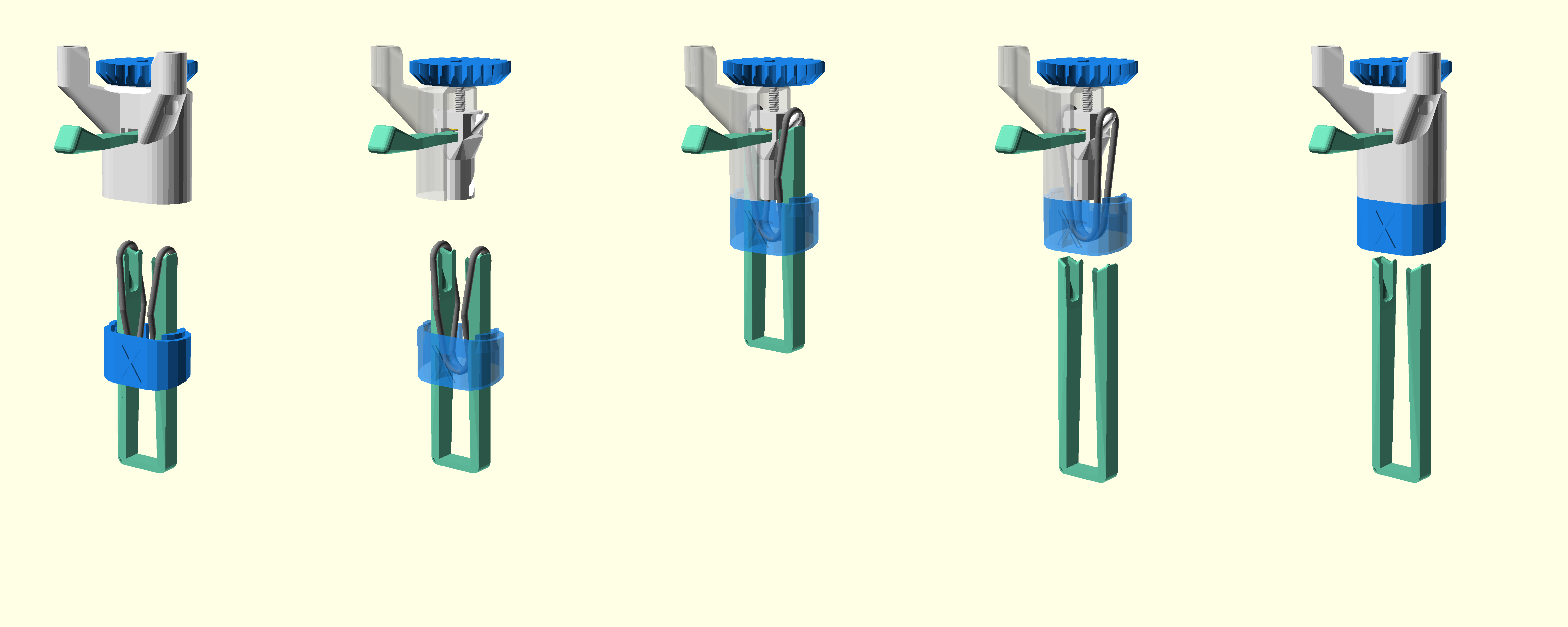 Actuator cutaway