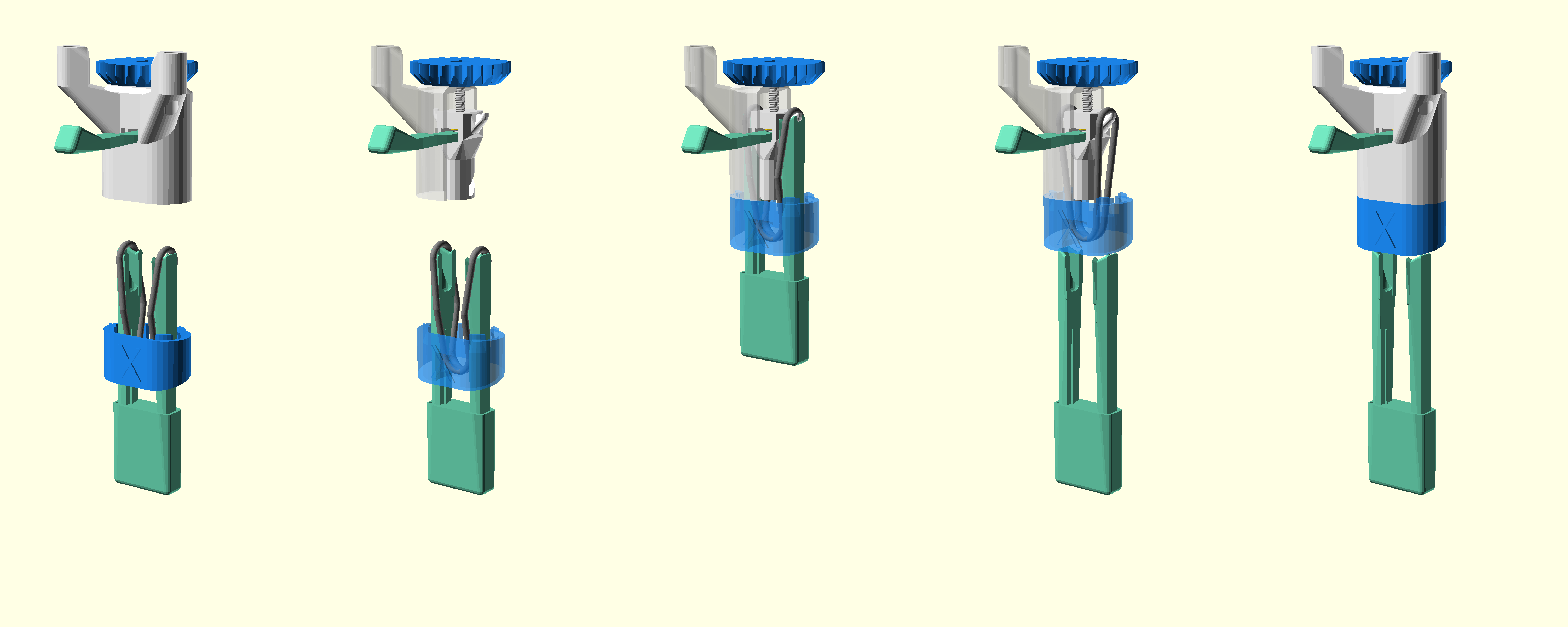 Actuator cutaway